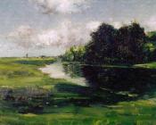 Long Island Landscape after a Shower of Rain - 威廉·梅里特·查斯